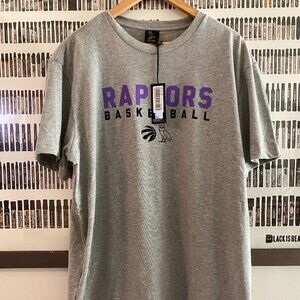 OVO X Raptors - Pre-Game Collection Heather Grey Tee (2020) XL